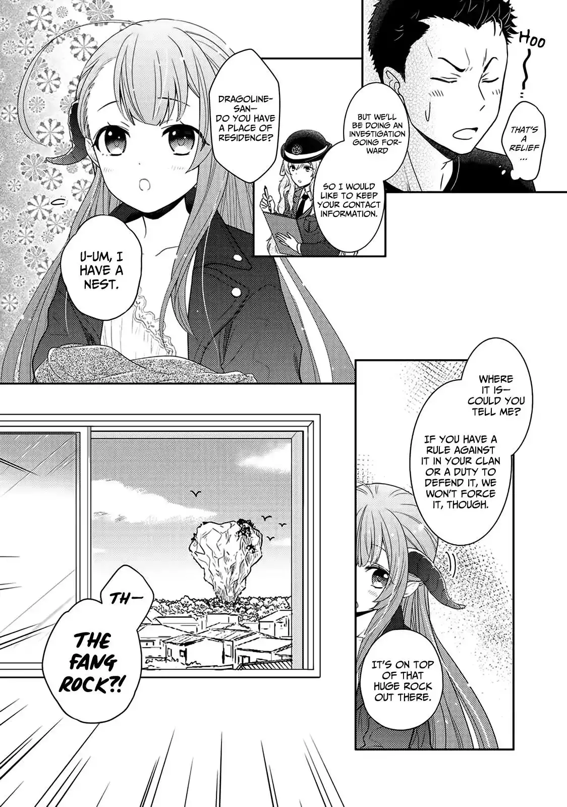 Kitaku Tochuu de Yome to Musume ga dekita n dakedo, Dragon datta. Chapter 2 9